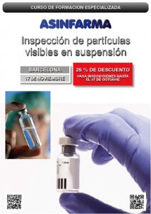 Inspección de particulas visibles en suspensión