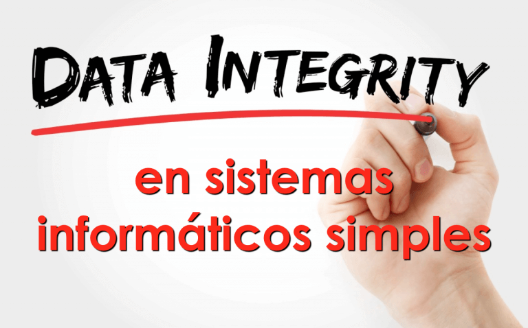 integridad de datos en sistemas informáticos simples