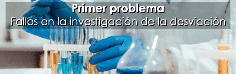 Fallos en la investigación de resultados OOS