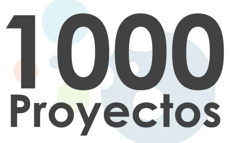 1000 proyectos