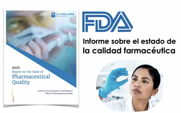 Estado de la calidad farmacéutica según FDA