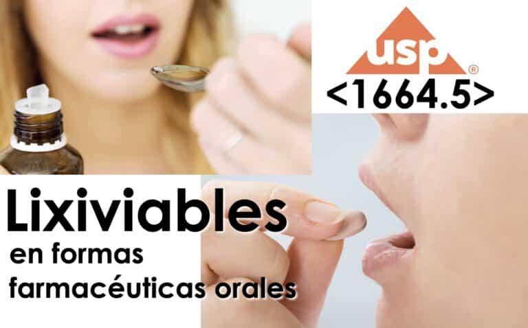 USP Lixiviables formas orales