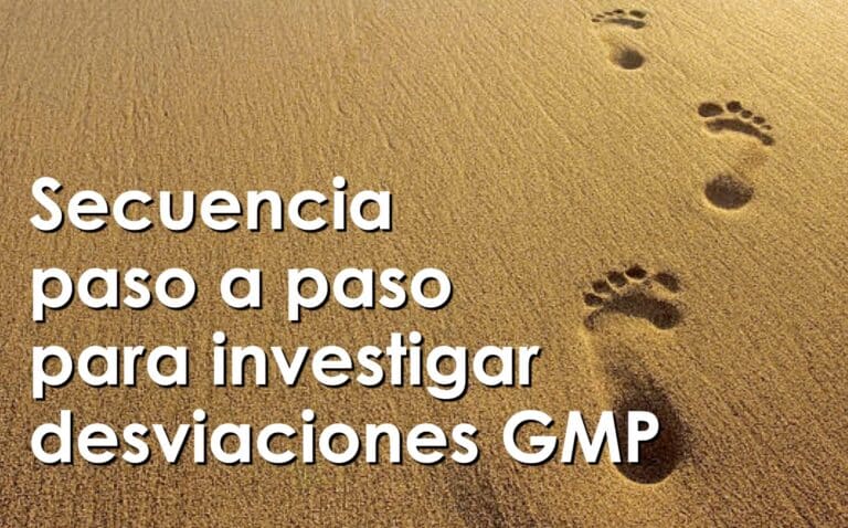 Investigar desviaciones GMP