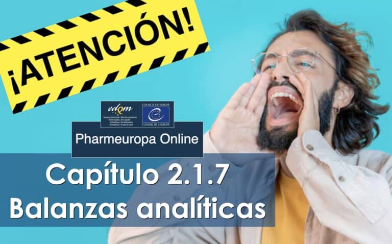 Ph. Eur.: 2.1.7 Balanzas analíticas