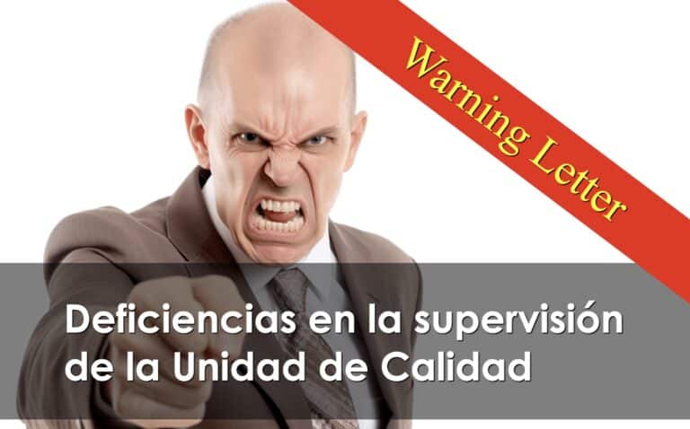 Deficiencias en la Unidad de Calidad
