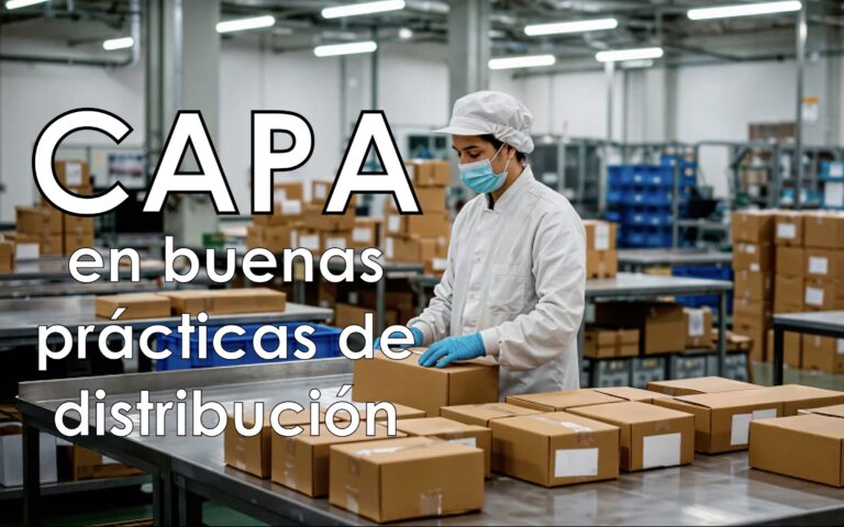 CAPA en buenas prácticas de distribución